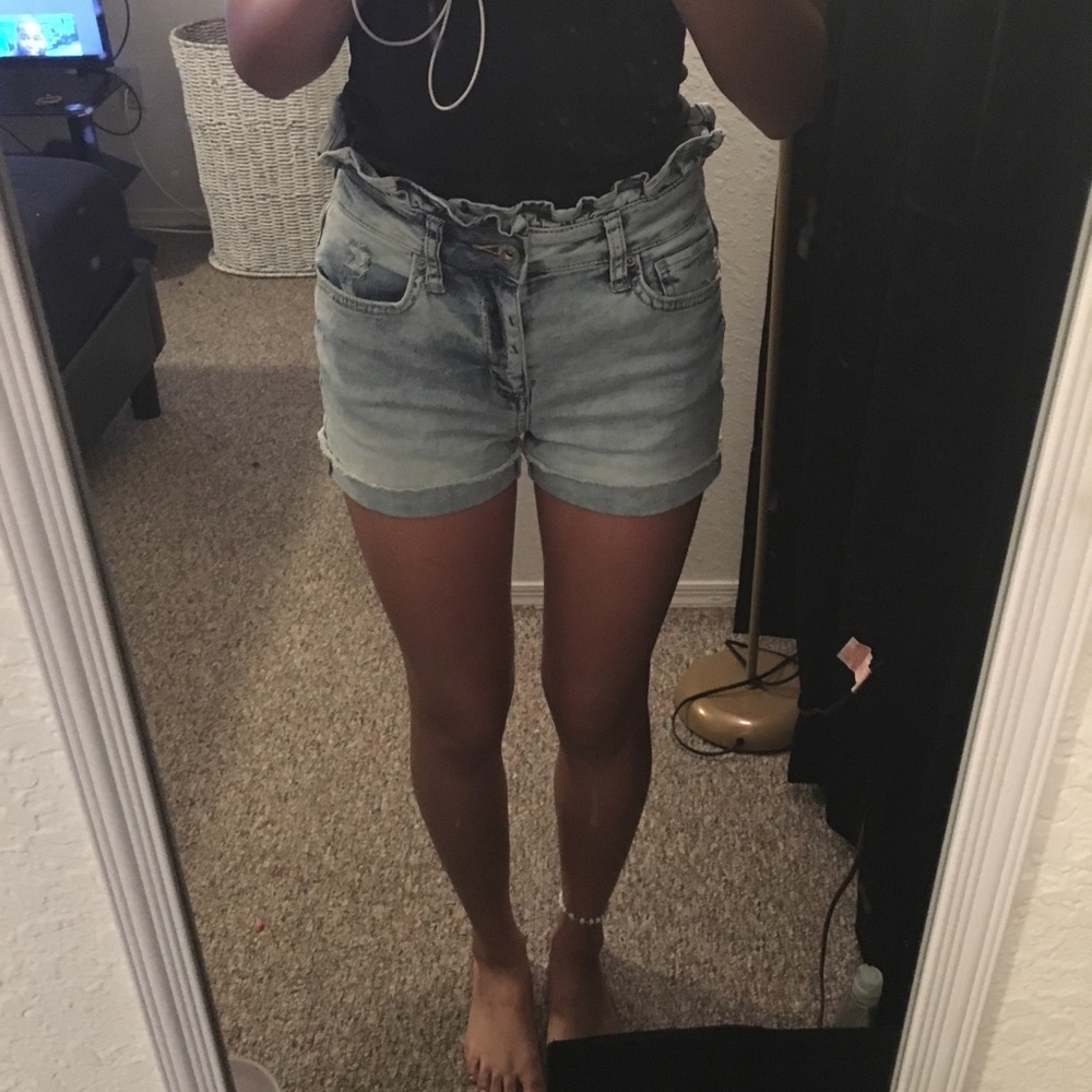 Arizona high waisted jean shorts